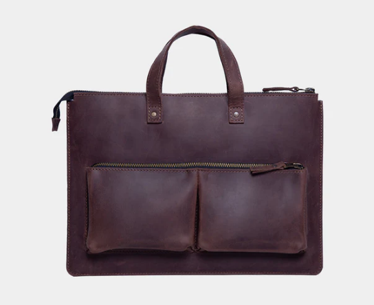Valor Leather Laptop Sleeve