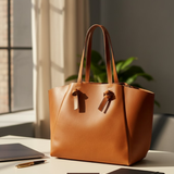 Aurelia Tote – Handmade Women’s Leather Bag | Premium Work & Travel Tote