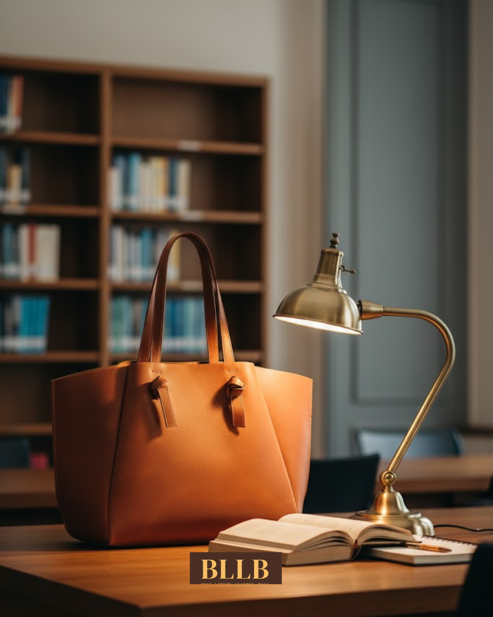 Aurelia Tote – Handmade Women’s Leather Bag | Premium Work & Travel Tote