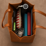 Aurelia Tote – Handmade Women’s Leather Bag | Premium Work & Travel Tote