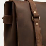 Valen Leather Laptop Briefcase – Handmade Full-Grain Leather Bag