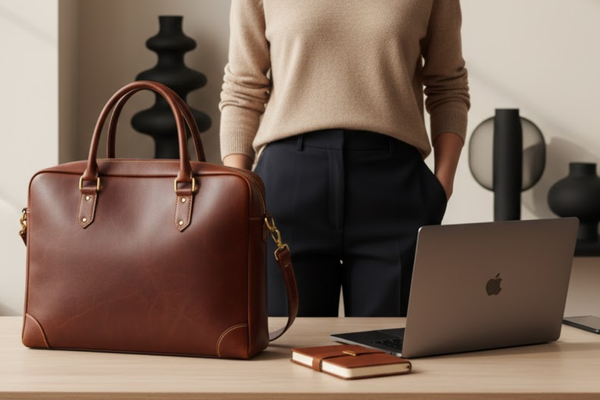 Can a Leather Laptop Bag Be Both Stylish and Functional for Women?