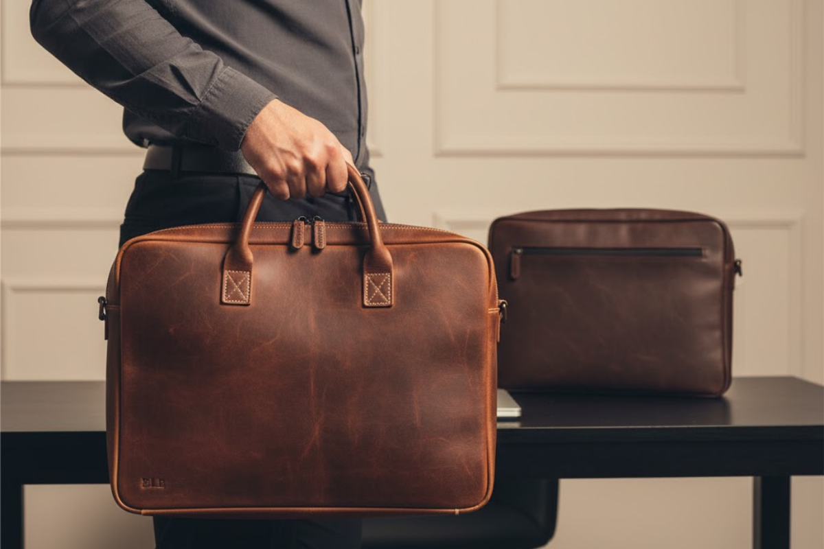 What Makes a Premium Leather Laptop Bag Different from Regular Ones?