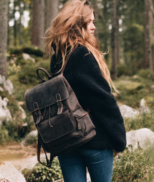 The Frontier – Leather Laptop Backpack by BLLB - BLLB 