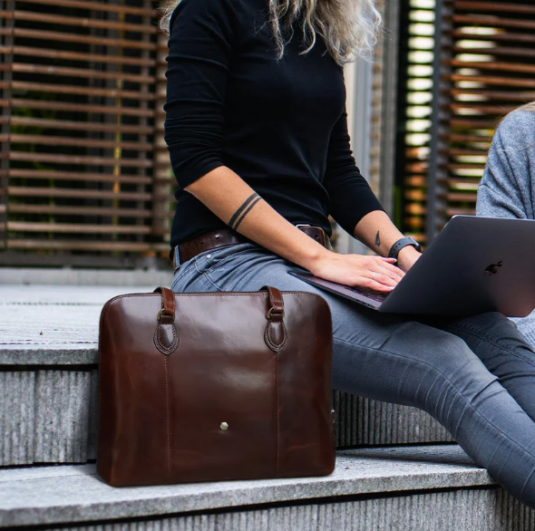 Sienna Carry by BLLB – Premium Leather Tote Bag - BLLB 