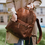 The Catalyst – Leather Travel Backpack by BLLB - BLLB 