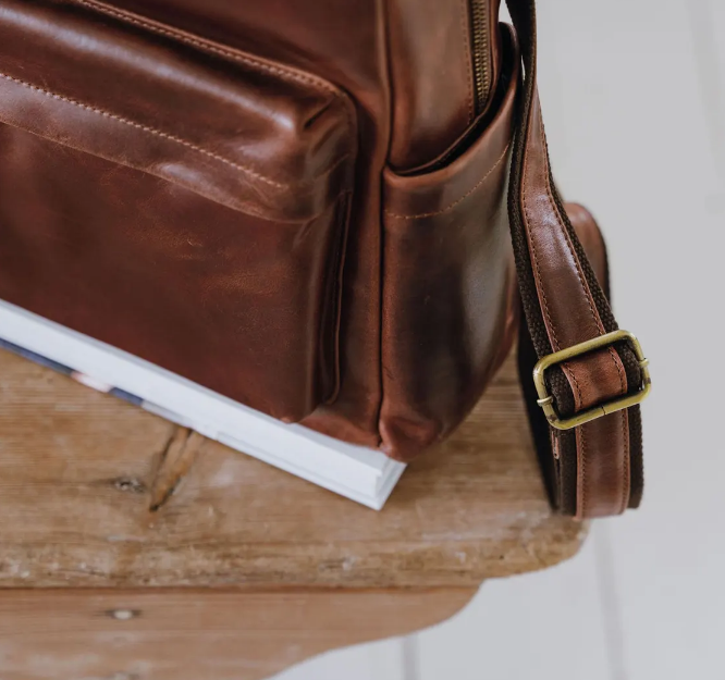 Luno Pack – Handmade Leather Laptop Backpack by BLLB - BLLB 