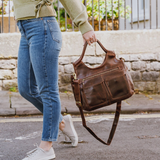 Luna Satchel – Handmade Leather Bag - BLLB 