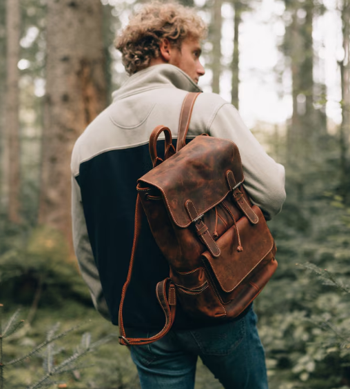 The Frontier – Leather Laptop Backpack by BLLB - BLLB 