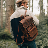 The Frontier – Leather Laptop Backpack by BLLB - BLLB 