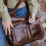 Luna Satchel – Handmade Leather Bag - BLLB 
