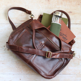 Luna Satchel – Handmade Leather Bag - BLLB 