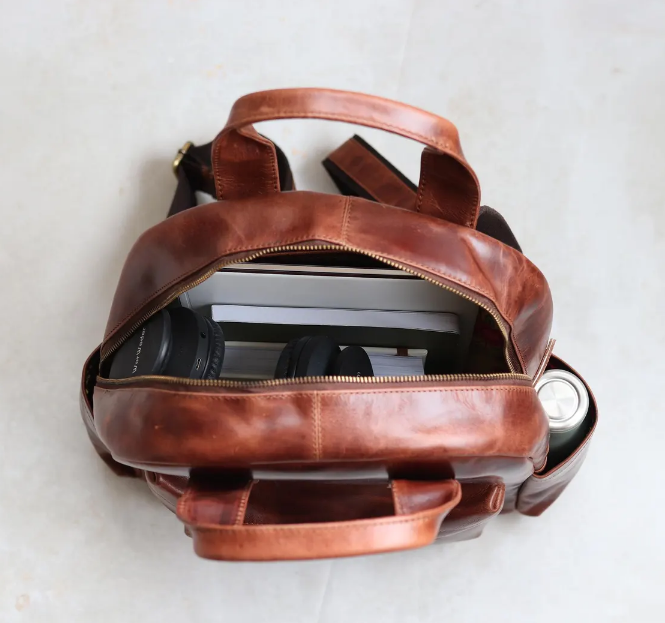 Luno Pack – Handmade Leather Laptop Backpack by BLLB - BLLB 