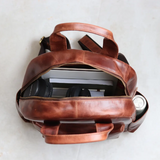 Luno Pack – Handmade Leather Laptop Backpack by BLLB - BLLB 