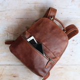 The Catalyst – Leather Travel Backpack by BLLB - BLLB 