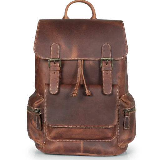 The Frontier – Leather Laptop Backpack by BLLB - BLLB 