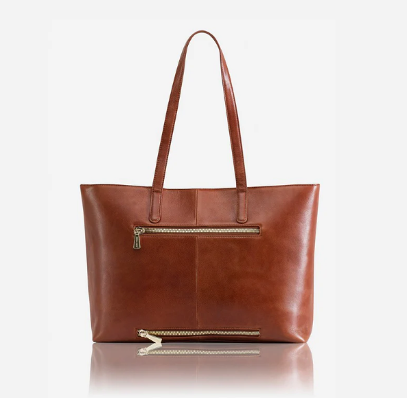 Aurea Tote – Minimalist Full-Grain Leather Tote by BLLB - BLLB 