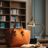 Aurelia Tote – Handmade Women’s Leather Bag | Premium Work & Travel Tote