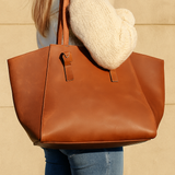 Aurelia Tote – Handmade Women’s Leather Bag | Premium Work & Travel Tote