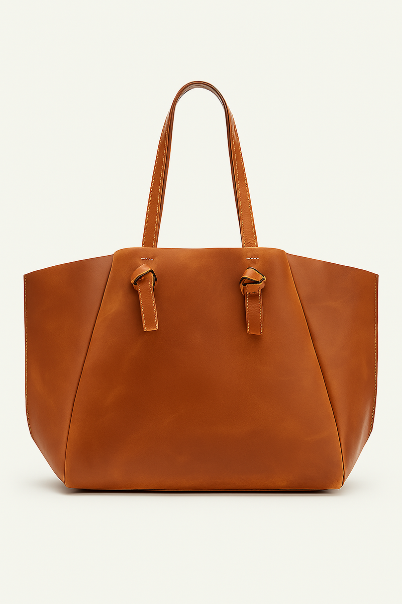 Aurelia Tote – Handmade Women’s Leather Bag | Premium Work & Travel Tote