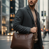 Briar Leather Laptop Case – Premium Handmade Leather Laptop Sleeve