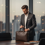 Briar Leather Laptop Case – Premium Handmade Leather Laptop Sleeve