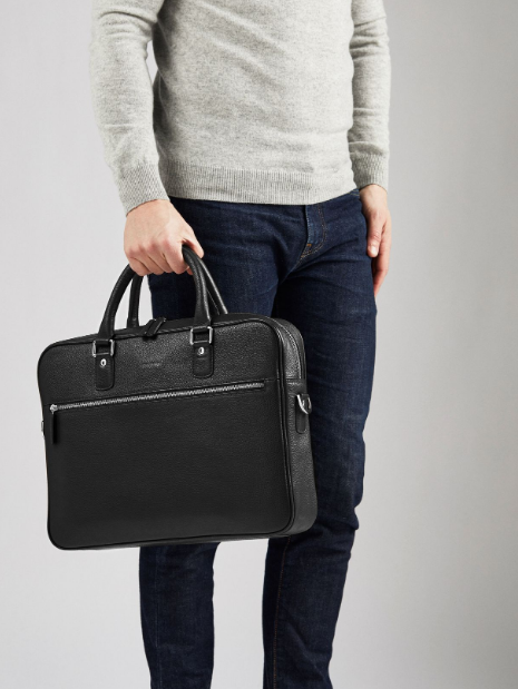 Caden Leather Laptop Sleeve – Premium Handmade Leather Laptop Case