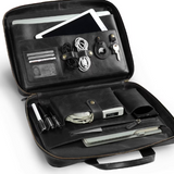 Elara Leather Laptop Bag – Handmade Full-Grain Leather Work Bag