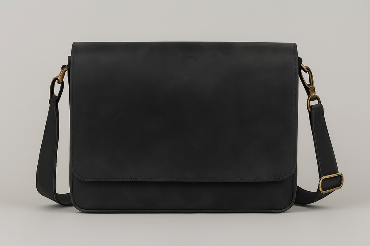 Evre Leather Laptop Carry – Handmade Premium Leather Laptop Bag for Men & Women