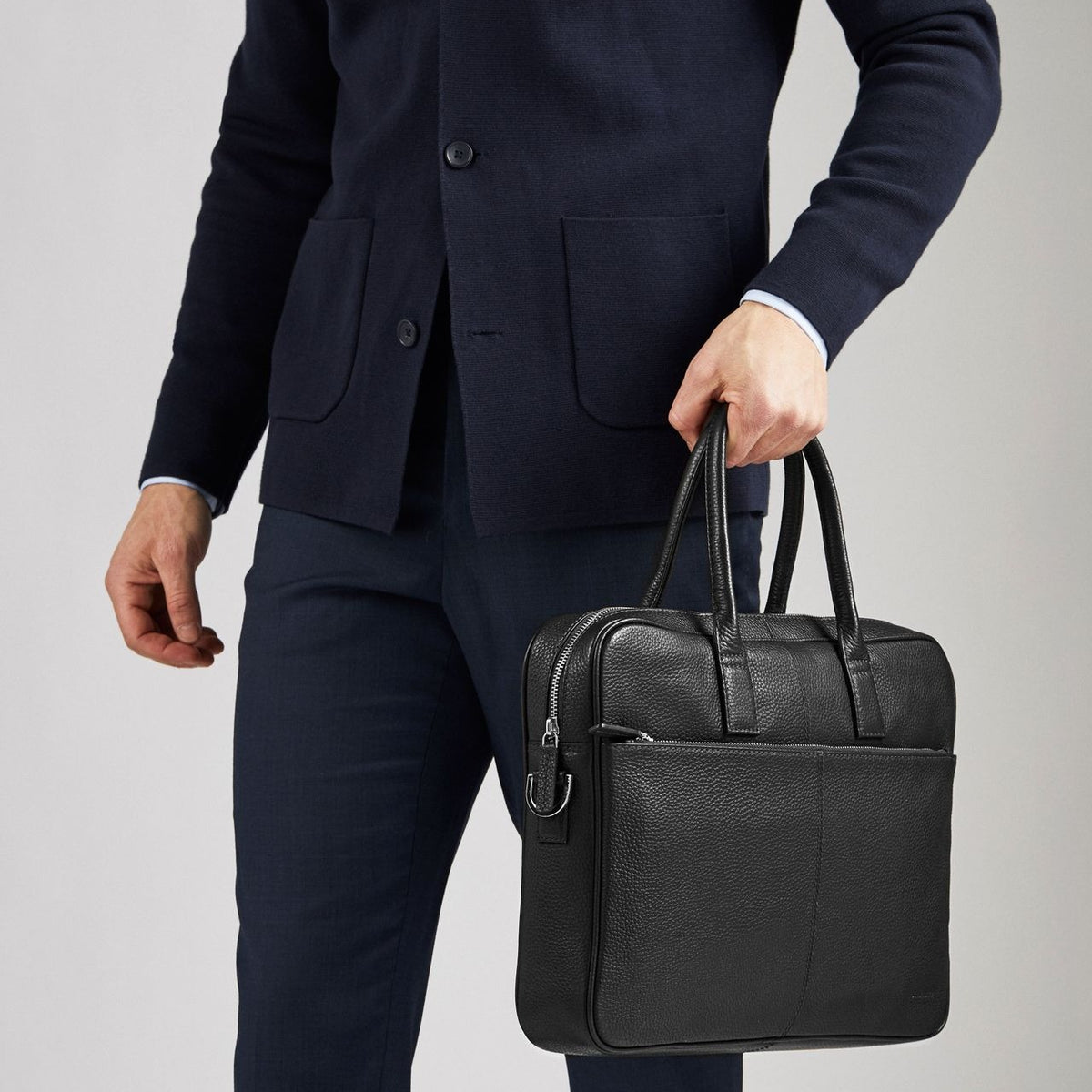 Marlow Leather Laptop Sleeve – Slim, Stylish & Protective Design