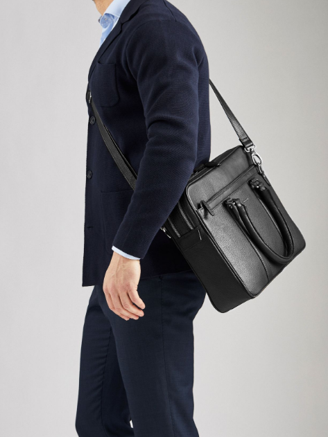 Orion Handmade Leather Laptop Sleeve – Luxury Slim Case for Professionals