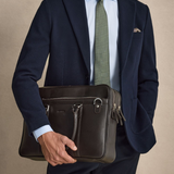 Orion Handmade Leather Laptop Sleeve – Luxury Slim Case for Professionals