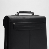 The Commander Leather Laptop Briefcase – Handmade Full-Grain Men’s Bag