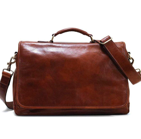 The Executive Leather Classic Briefcase