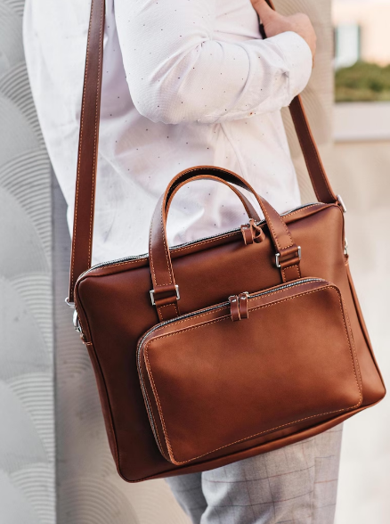The Legacy Executive Briefcase by BLLB – Handmade Leather Laptop Bag