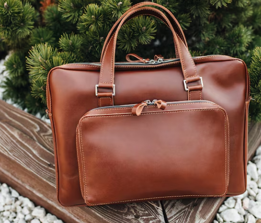 The Legacy Executive Briefcase by BLLB – Handmade Leather Laptop Bag