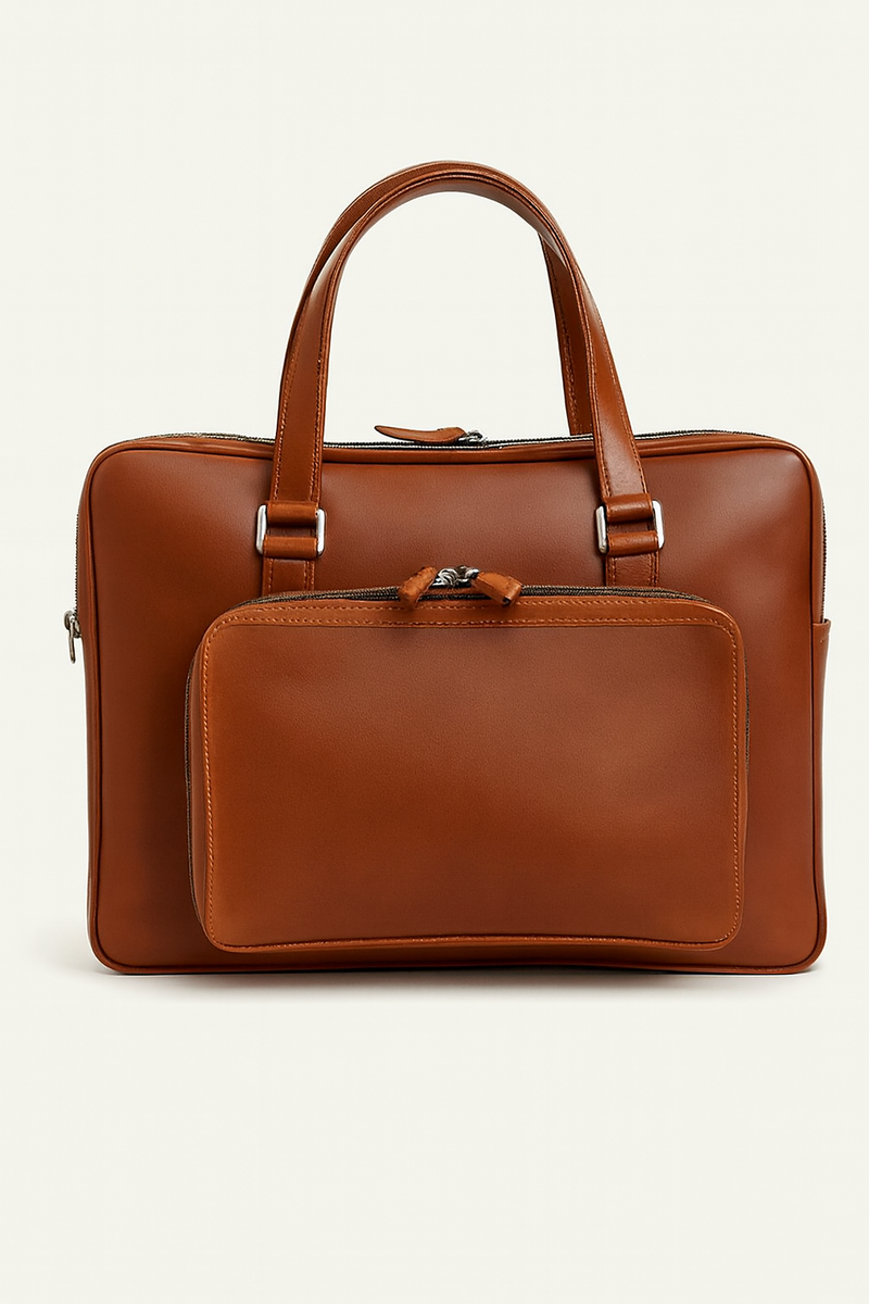 The Legacy Executive Briefcase by BLLB – Handmade Leather Laptop Bag