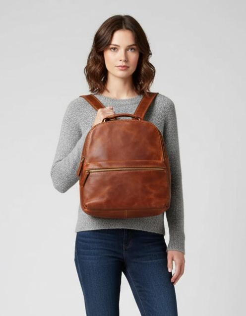 The Catalyst – Leather Travel Backpack by BLLB - BLLB 