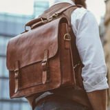The Voyager – Handmade Full-Grain Leather Laptop Bag by BLLB - BLLB 