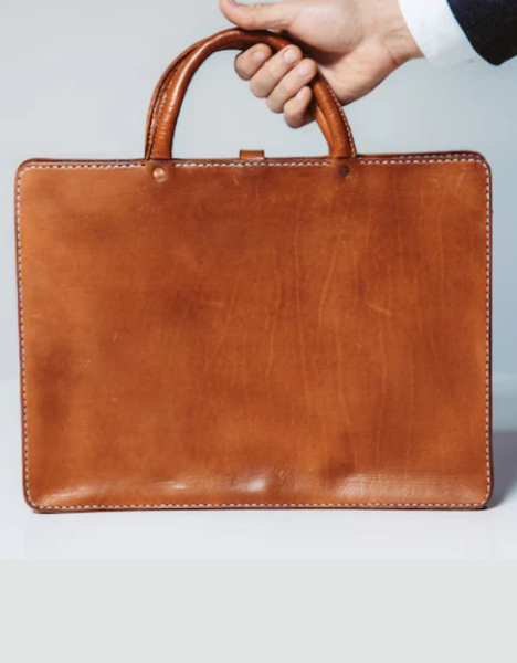 The Forte – Leather Portfolio Briefcase by BLLB