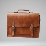 The Voyager – Handmade Full-Grain Leather Laptop Bag by BLLB - BLLB 