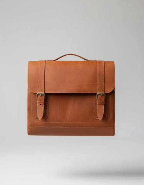 The Visionary by BLLB – Elegant Leather Crossbody Briefcase - BLLB 